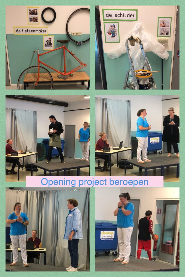 collage opening project beroepen